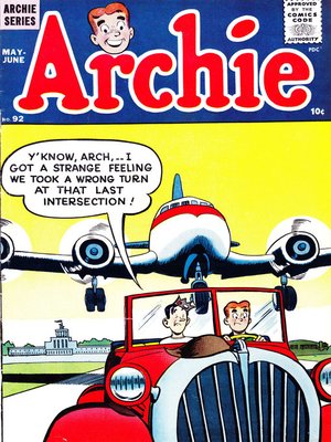 cover image of Archie (1960), Issue 92